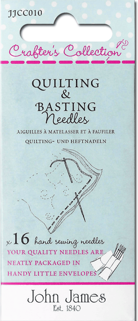 CN - John James Crafters' Collections - JJCC-010 - Quilting and Basting Needles