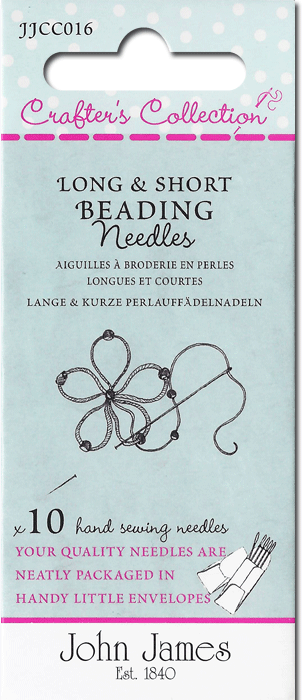 CN - John James Crafters' Collections - JJCC-016 - Long and Short Beading Needles