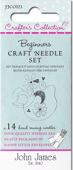 CN - John James Crafters' Collections - JJCC-021 - Beginners Craft Needle Set