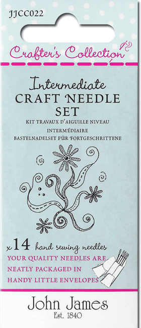 CN - John James Crafters' Collections - JJCC-022 - Intermediate Craft Needle Set