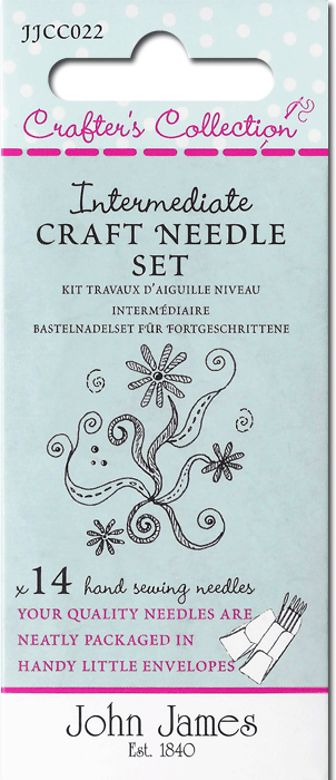 CN - John James Crafters' Collections - JJCC-022 - Intermediate Craft Needle Set