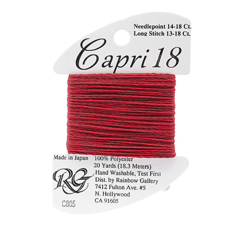 RBGL - Capri 18 - C-0805 - Scarlet