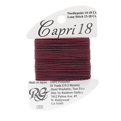 RBGL - Capri 18 - C-0806 - Burgundy