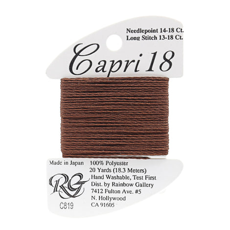 RBGL - Capri 18 - C-0819 - Brown Stone