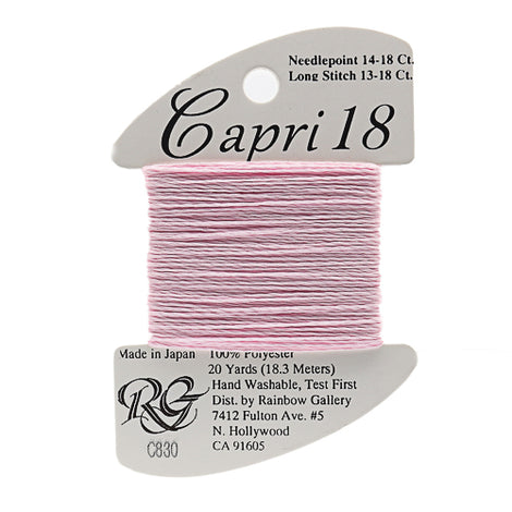 RBGL - Capri 18 - C-0830 - Powder Pink