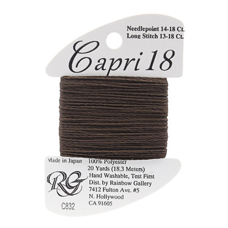 RBGL - Capri 18 - C-0832 - Dark Chocolate