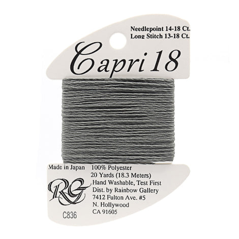 RBGL - Capri 18 - C-0836 - Gunmetal Grey