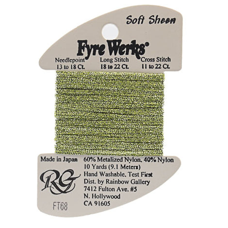 RBGL - Fyre Werks - Soft Sheen - FT-0068 - Daiquiri Green