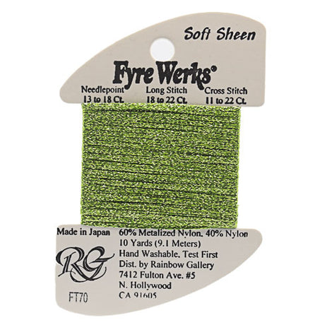 RBGL - Fyre Werks - Soft Sheen - FT-0070 - Chartreuse