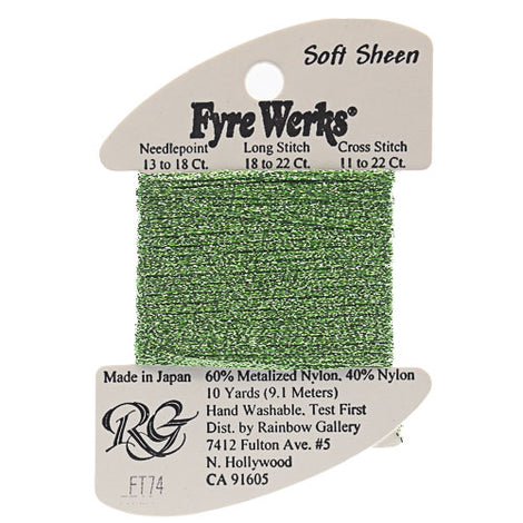 RBGL - Fyre Werks - Soft Sheen - FT-0074 - Jade
