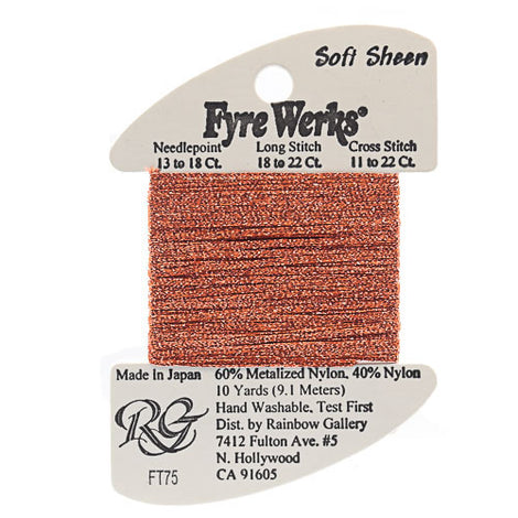 RBGL - Fyre Werks - Soft Sheen - FT-0075 - Coral