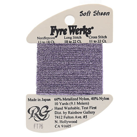 RBGL - Fyre Werks - Soft Sheen - FT-0076 - Lilac