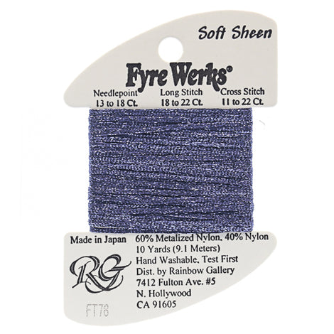 RBGL - Fyre Werks - Soft Sheen - FT-0078 - Purple Haze