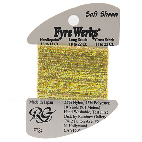 RBGL - Fyre Werks - Soft Sheen - FT-0084 - Yellow Pearl