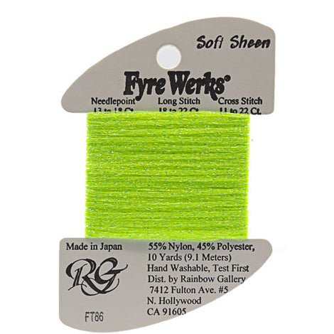 RBGL - Fyre Werks - Soft Sheen - FT-0086 - Sharp Green