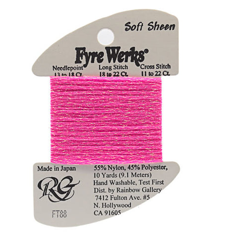 RBGL - Fyre Werks - Soft Sheen - FT-0088 - Super Pink