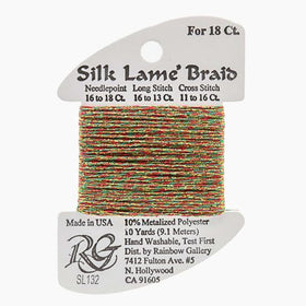 RBGL - Silk Lame Braid - 13 Count - LB-0132 - Christmas