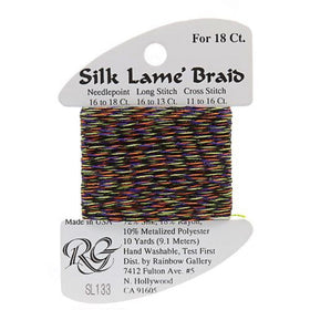 RBGL - Silk Lame Braid - 13 Count - LB-0133 - Halloween