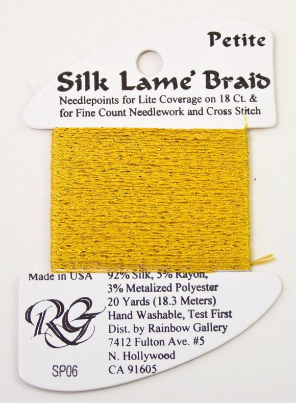 RBGL - Silk Lame Braid - Petite - SP-0006 - Gold
