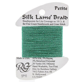RBGL - Silk Lame Braid - Petite - SP-0010 - Green