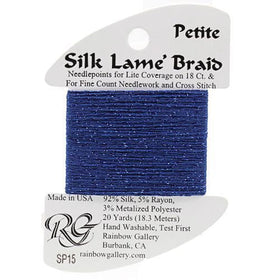 RBGL - Silk Lame Braid - 13 Count - LB-0015 - Dark Blue