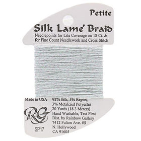 RBGL - Silk Lame Braid - 13 Count - LB-0017 - Light Surf Blue