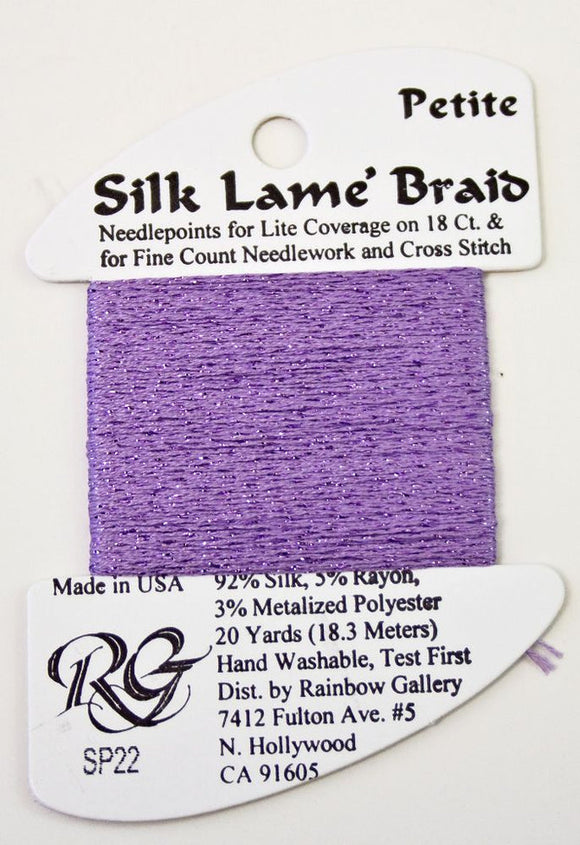 RBGL - Silk Lame Braid - 13 Count - LB-0022 - Lavender