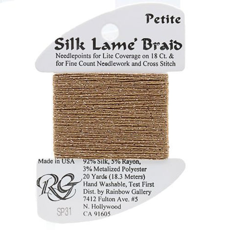 RBGL - Silk Lame Braid - Petite - SP-0031 - Copper