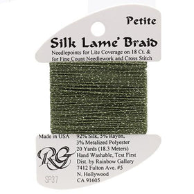 RBGL - Silk Lame Braid - 13 Count - LB-0037 - Dark Avocado