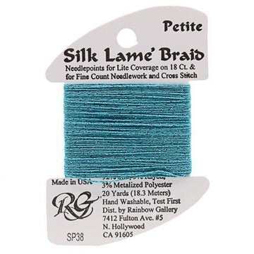 RBGL - Silk Lame Braid - 18 Count - SL-0038 - Caribbean