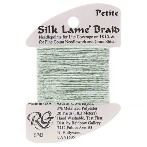 RBGL - Silk Lame Braid - 13 Count - LB-0043 - Light Mint