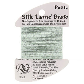 RBGL - Silk Lame Braid - 18 Count - SL-0043 - Light Mint