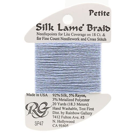 RBGL - Silk Lame Braid - 13 Count - LB-0047 - Lavender Blue
