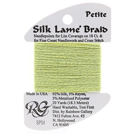 RBGL - Silk Lame Braid - 13 Count - LB-0054 - Light Avocado