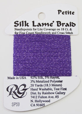 RBGL - Silk Lame Braid - 13 Count - LB-0059 - Lilac