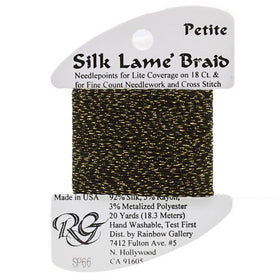 RBGL - Silk Lame Braid - Petite - SP-0066 - Antique Gold