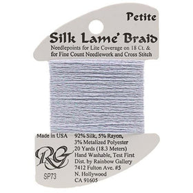 RBGL - Silk Lame Braid - 18 Count - SL-0073 - Pale Lavender