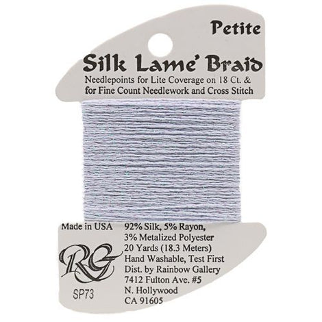 RBGL - Silk Lame Braid - 13 Count - LB-0073 - Pale Lavender