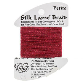 RBGL - Silk Lame Braid - 13 Count - LB-0079 - Dark Cherry
