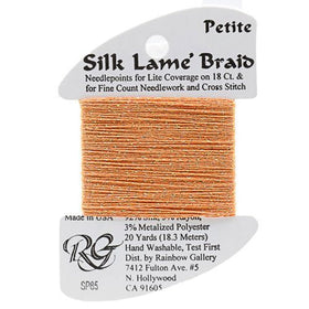 RBGL - Silk Lame Braid - Petite - SP-0085 - Tangerine