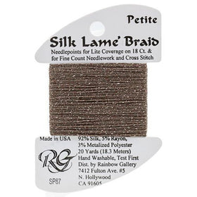 RBGL - Silk Lame Braid - 13 Count - LB-0087 - Bark