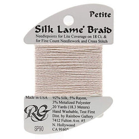 RBGL - Silk Lame Braid - 13 Count - LB-0090 - Barely Pink