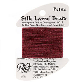 RBGL - Silk Lame Braid - Petite - SP-0097 - Ruby Red