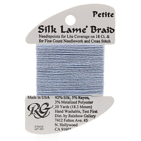 RBGL - Silk Lame Braid - 13 Count - LB-0098 - Pale Antique Blue
