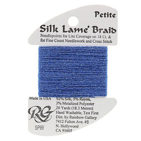 RBGL - Silk Lame Braid - Petite - SP-0099 - Classic Blue