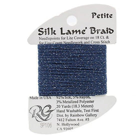 RBGL - Silk Lame Braid - 13 Count - LB-0106 - Dark Denim