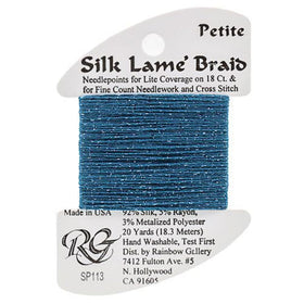 RBGL - Silk Lame Braid - 13 Count - LB-0113 - Dark Lagoon