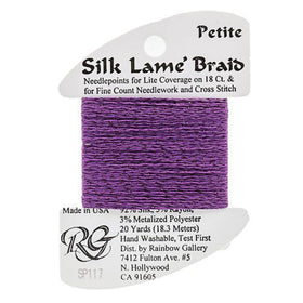 RBGL - Silk Lame Braid - 13 Count - LB-0117 - Dark Violet