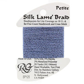 RBGL - Silk Lame Braid - 18 Count - SL-0125 - Denim