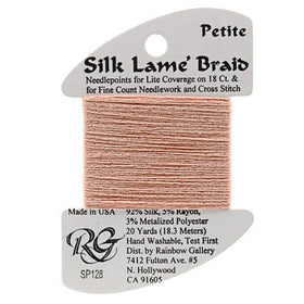 RBGL - Silk Lame Braid - 18 Count - SL-0128 - Crab Bisque